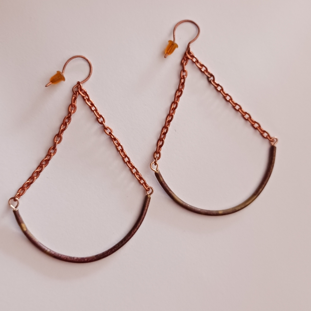 Handmade Copper earrings